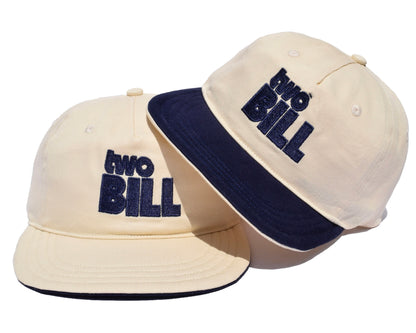 Classic Navy TwoBill Snapback Hat