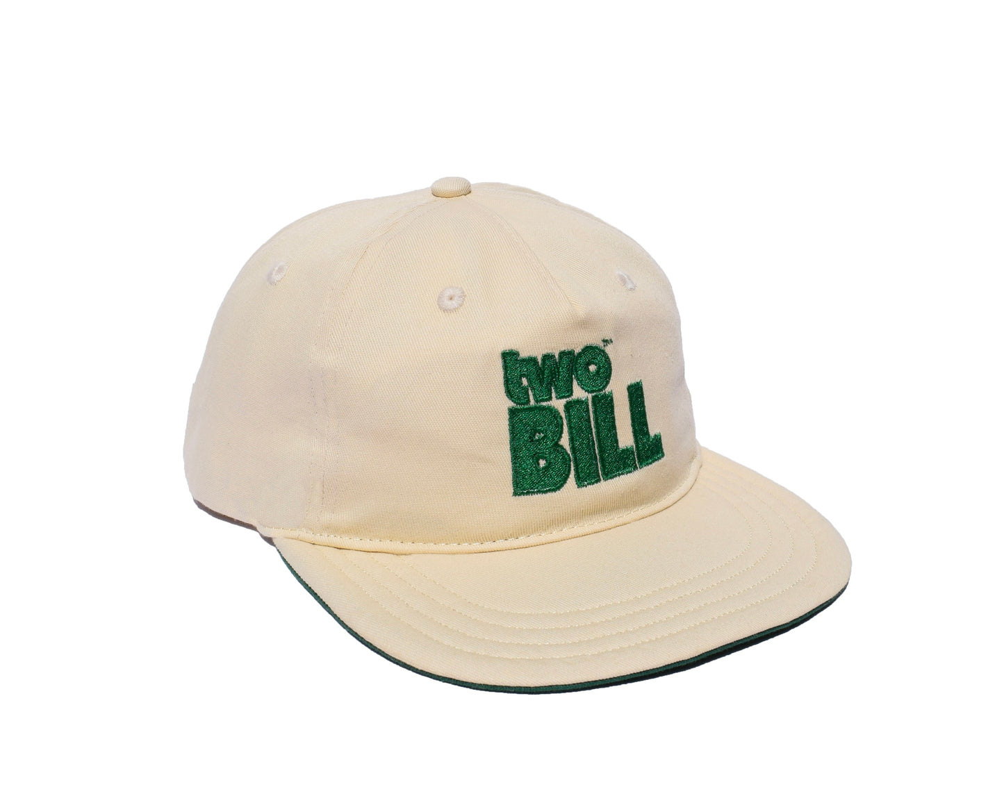 Emerald Green TwoBill Snapback Hat