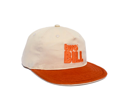 Citrus Orange TwoBill Snapback Hat