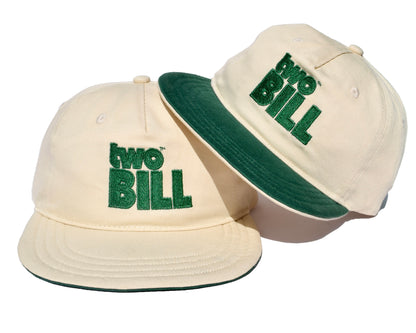 Emerald Green TwoBill Snapback Hat