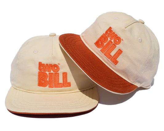 Citrus Orange TwoBill Snapback Hat