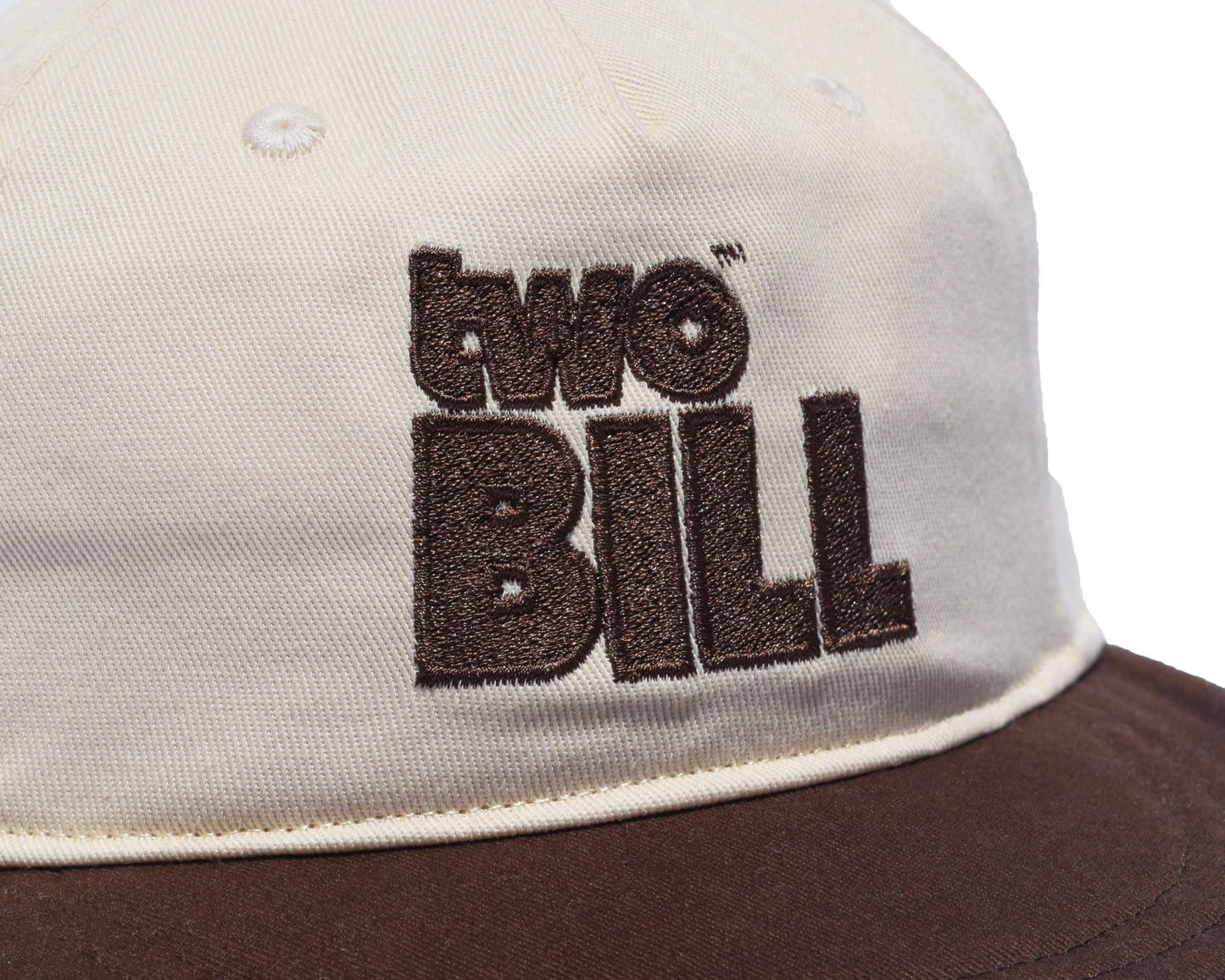 Chocolate Brown TwoBill Snapback Hat