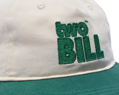 Emerald Green TwoBill Snapback Hat