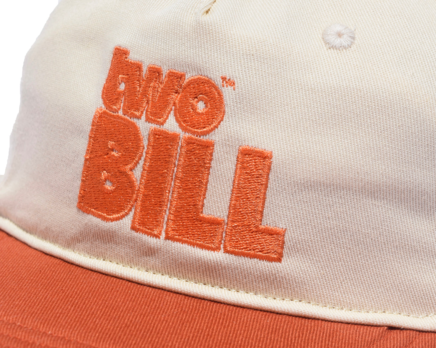 Citrus Orange TwoBill Snapback Hat