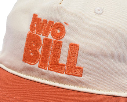 Citrus Orange TwoBill Snapback Hat