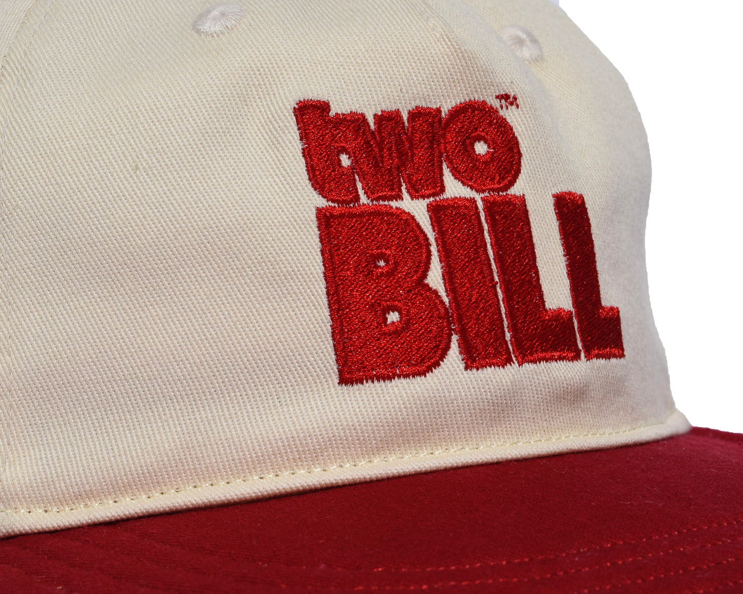 Vintage Red TwoBill Snapback Hat